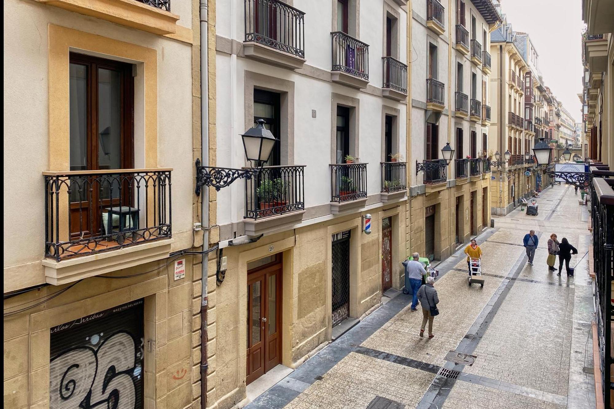 Pension El Puerto Hotel San Sebastian Exterior photo